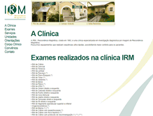 Tablet Screenshot of irmrj.com.br